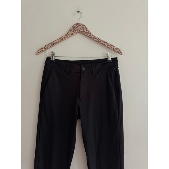 LULULEMON Commission Pant Black Slim 32"L Size 28 - Picture 3 of 5